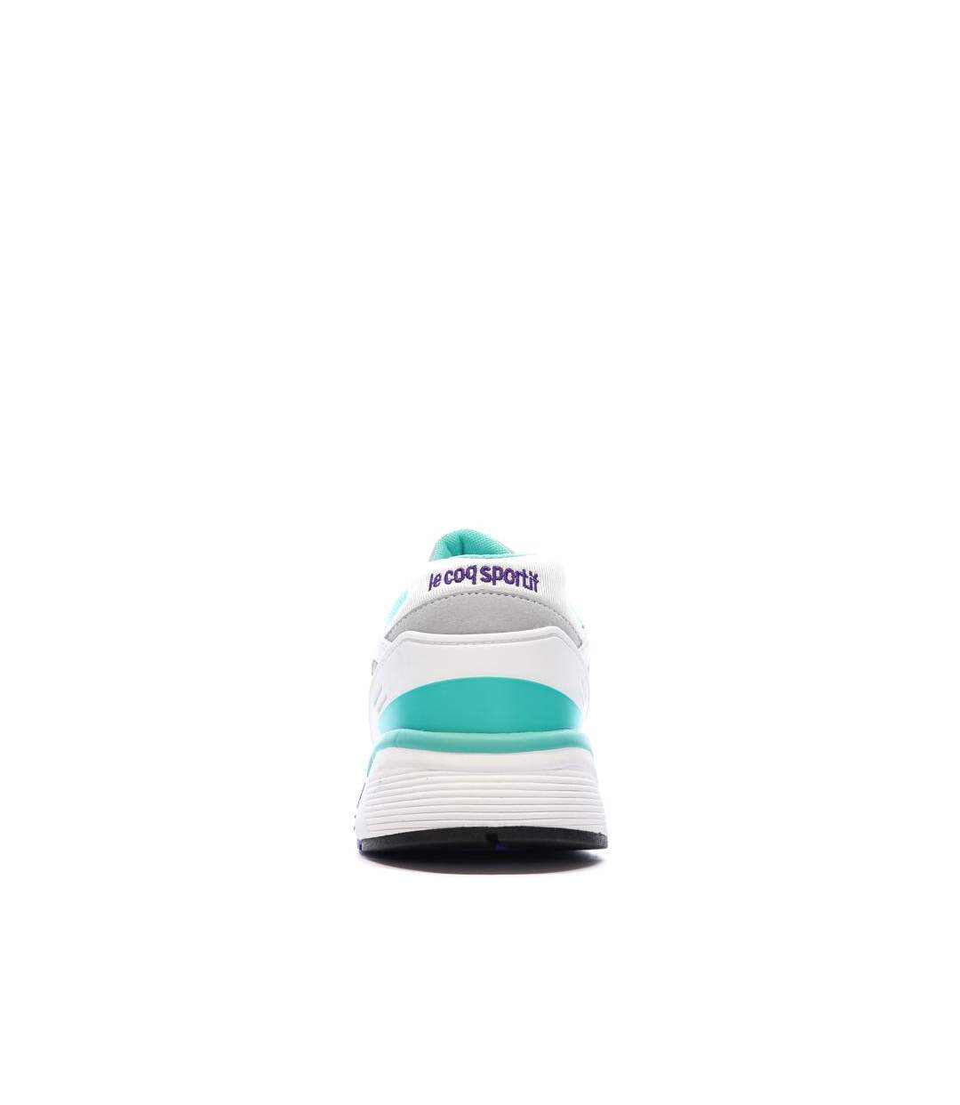 Baskets blanche/verte/violet homme le coq sportif lcs r1100 nineties-3