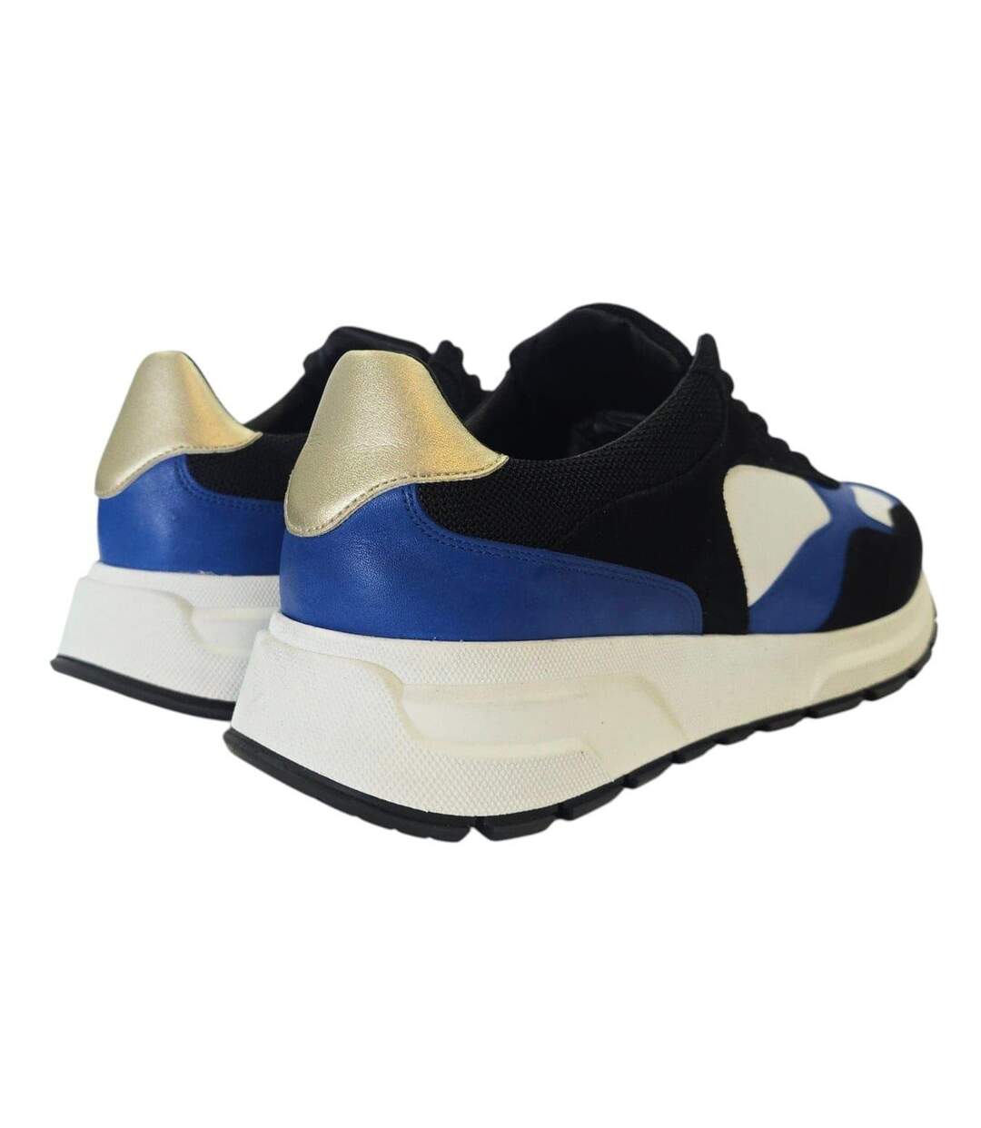 Baskets Martin Homme Noir Bleu Loyalti-2