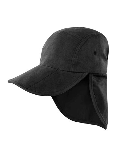 Casquette adulte légionnaire RC076X noir - trekking - randonnée - RESULT