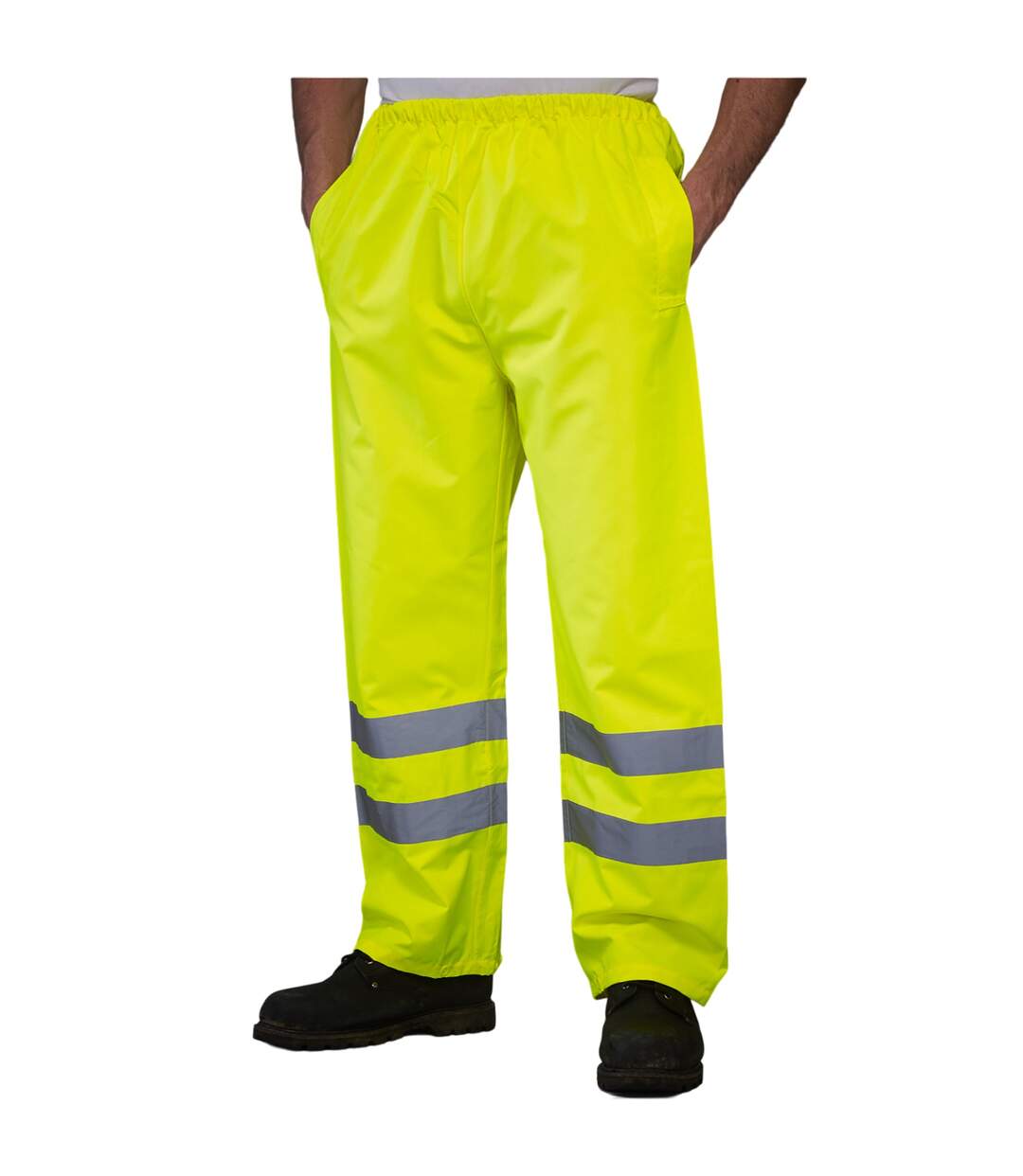 Pantalon de pluie adulte jaune Yoko-2