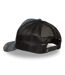 Casquette trucker filet effet denim patch brodé Cafe dust Vondutch-5