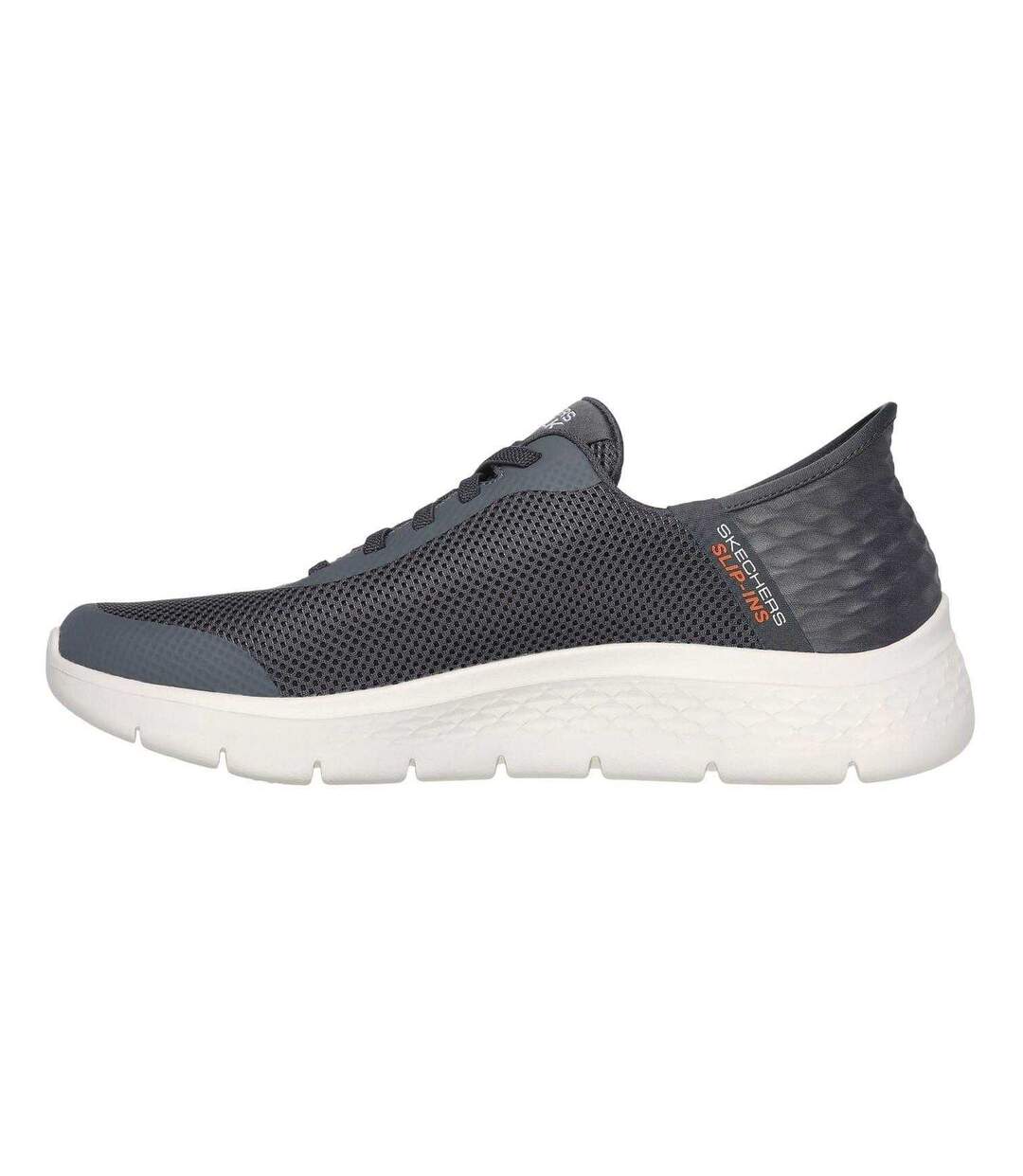 Baskets Go Walk Flex Hands Up Homme Gris Skechers-2