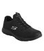 Womens/ladies summits itz bazik trainers black Skechers-1