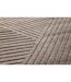 Tapis Déco Aron Solar 160x230cm Marron-3