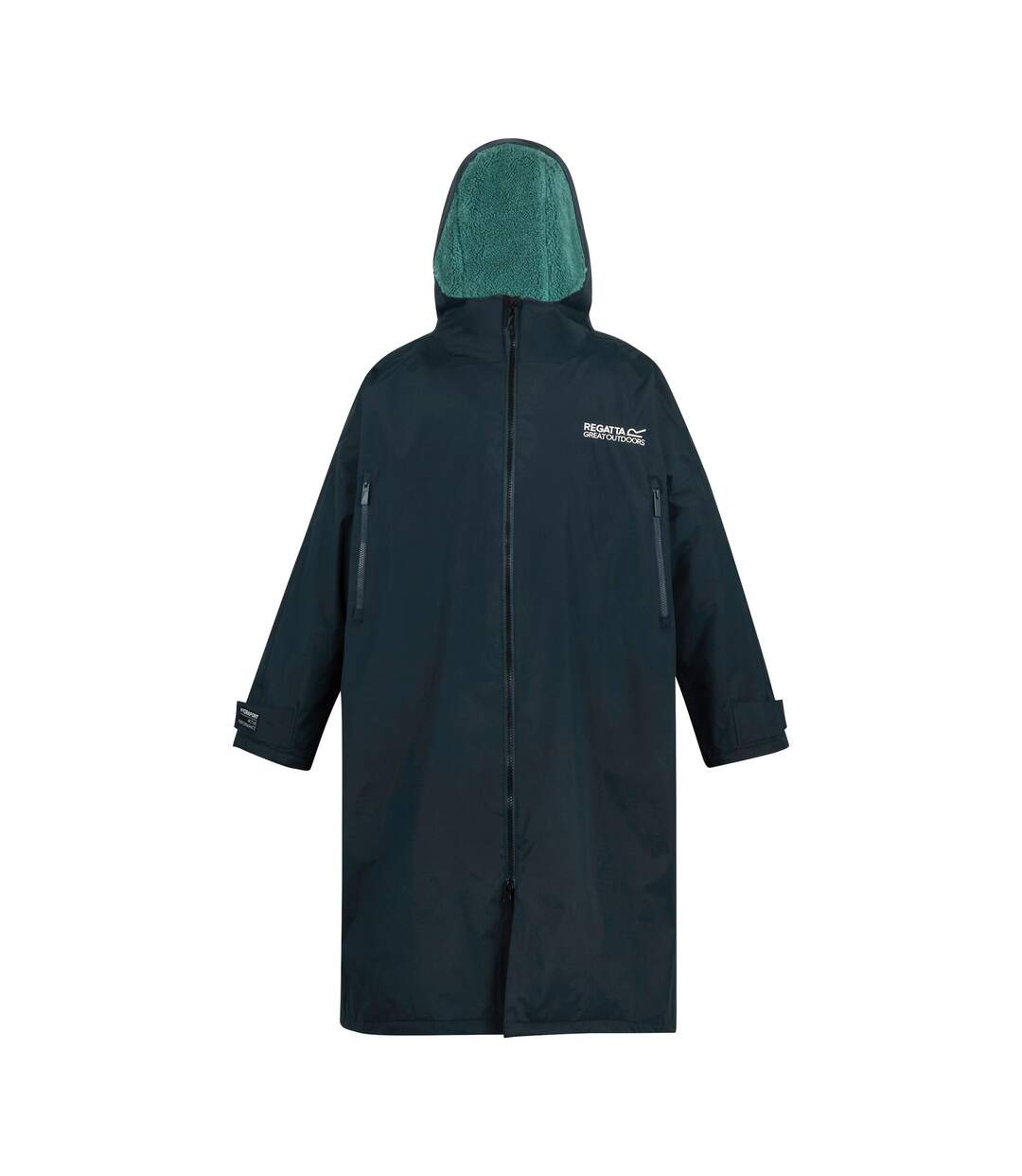 Peignoir À Langer Imperméable Spirit Of Adventure Adulte Bleu Marine Pastel Turquoise Regatta-2