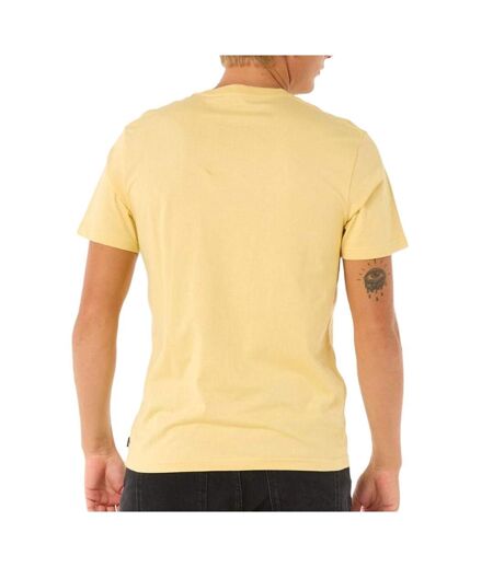 T-Shirt jaune homme rip curl sun soaker