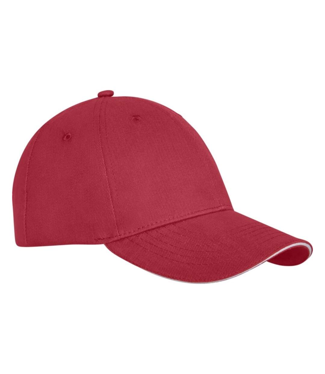 Casquette darton sandwich adulte rouge Elevate-3