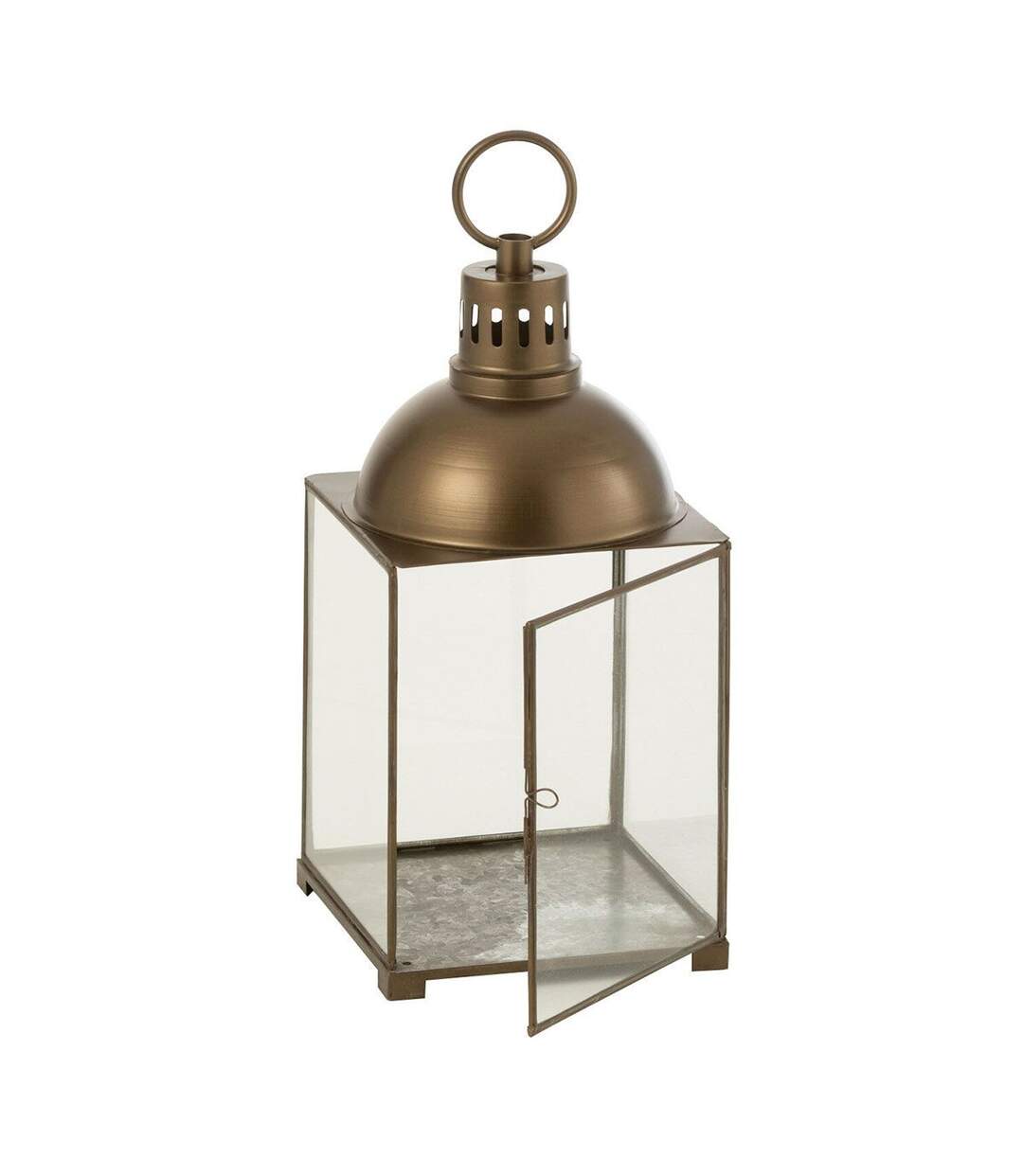 Lanterne Design en Verre Hagrid 57cm Bronze-2
