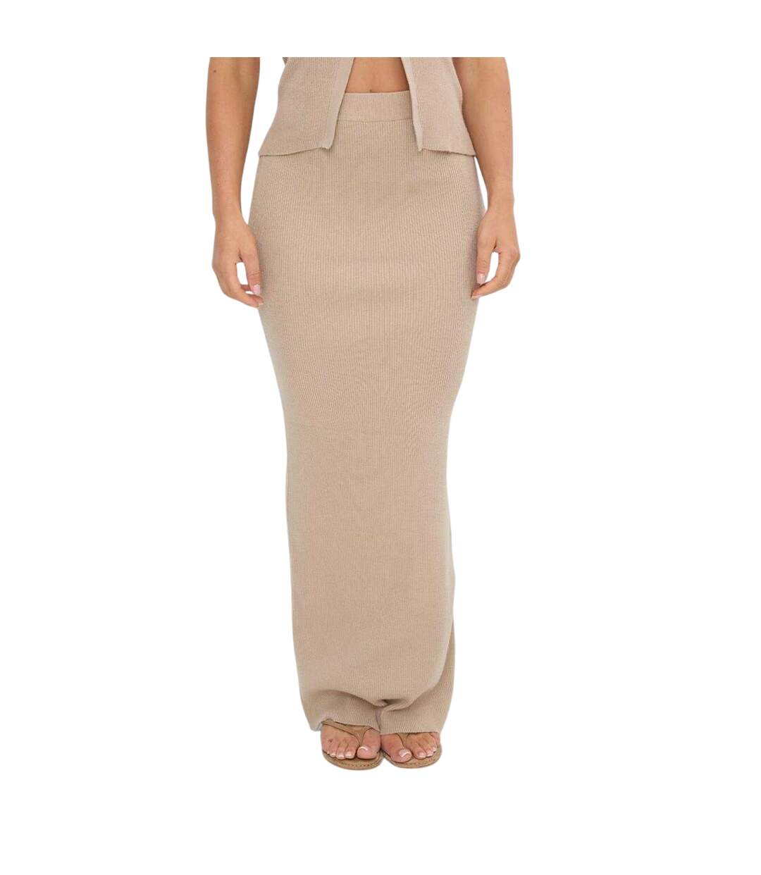 Womens/ladies Bodycon Co-ord Set Stone I Saw It First-3