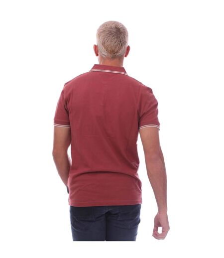 Polo sameer homme rouge Duck and Cover