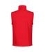 Regatta Mens Flux Softshell Bodywarmer / Water Repellent Sleeveless Jacket (Classic Red)