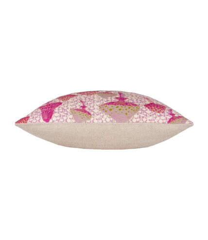 Furn Abstract Mushrooms Throw Pillow Cover (Lilac) (45cm x 45cm)