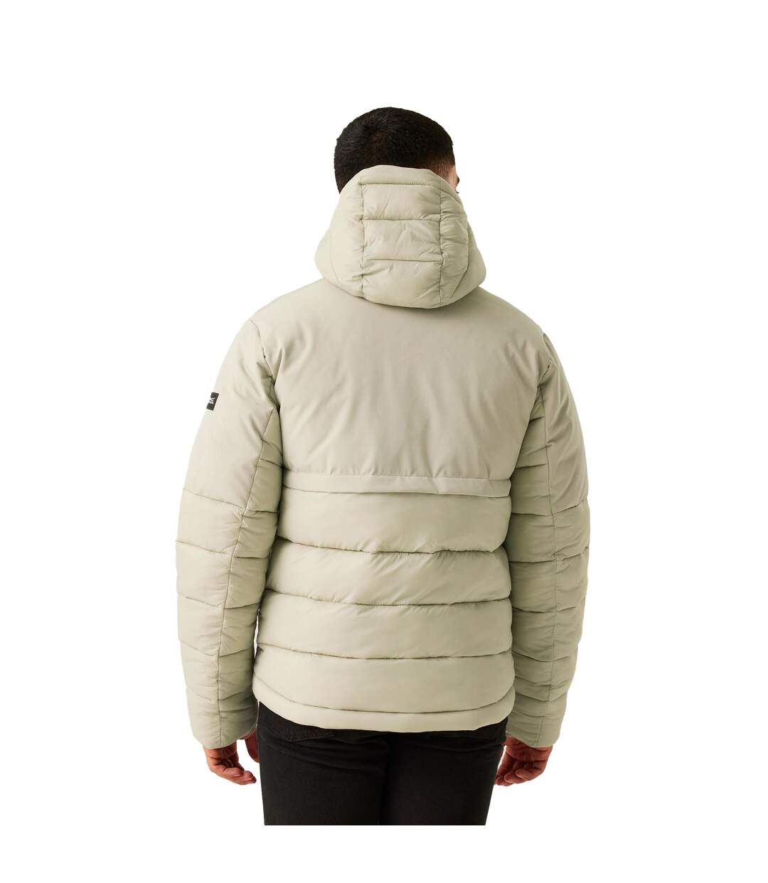 Mens laurade padded jacket abbeystone/black Regatta