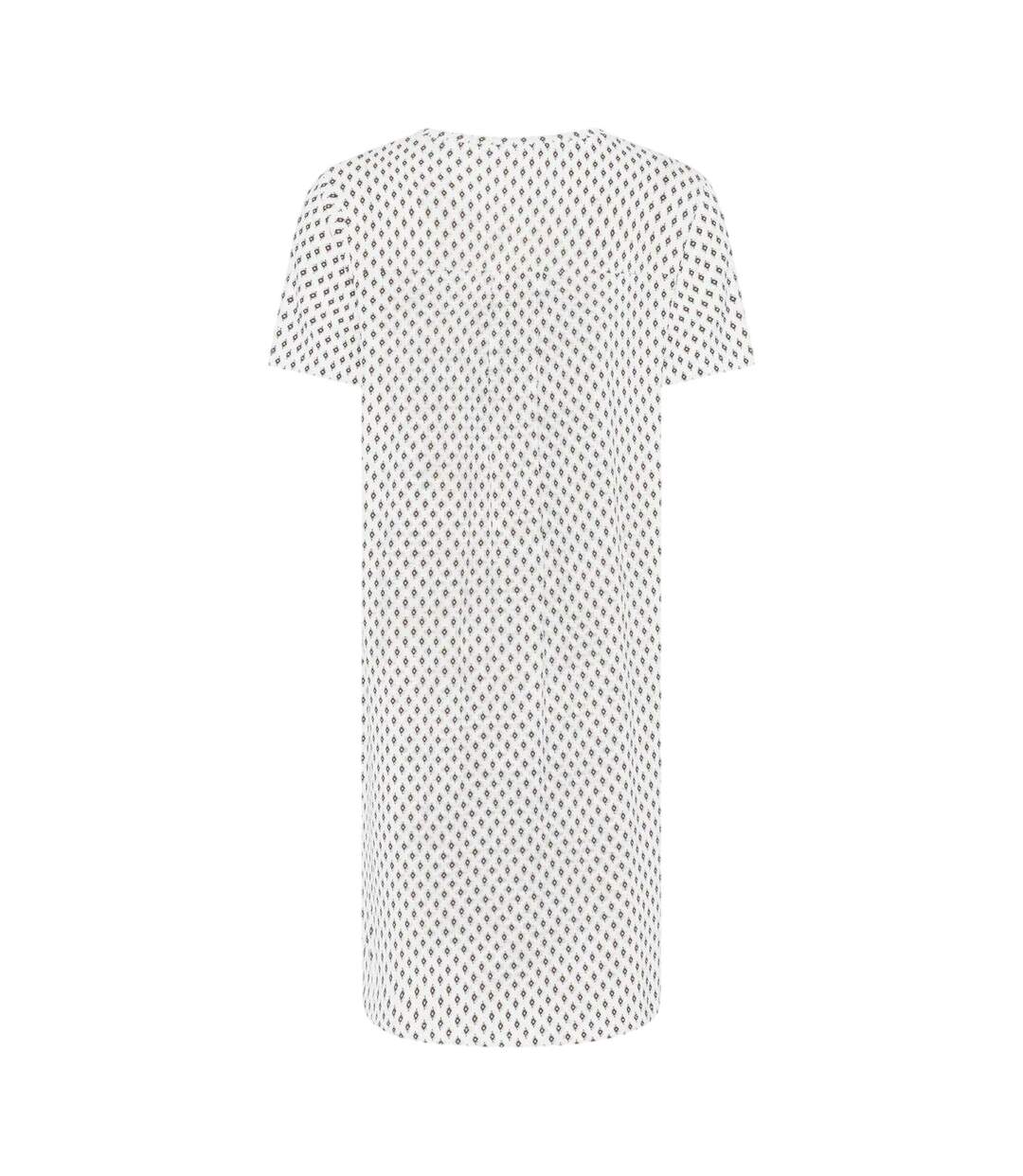 Womens/ladies Nicole Short-sleeved Slip Dress Snow White CCDK Copenhagen-2