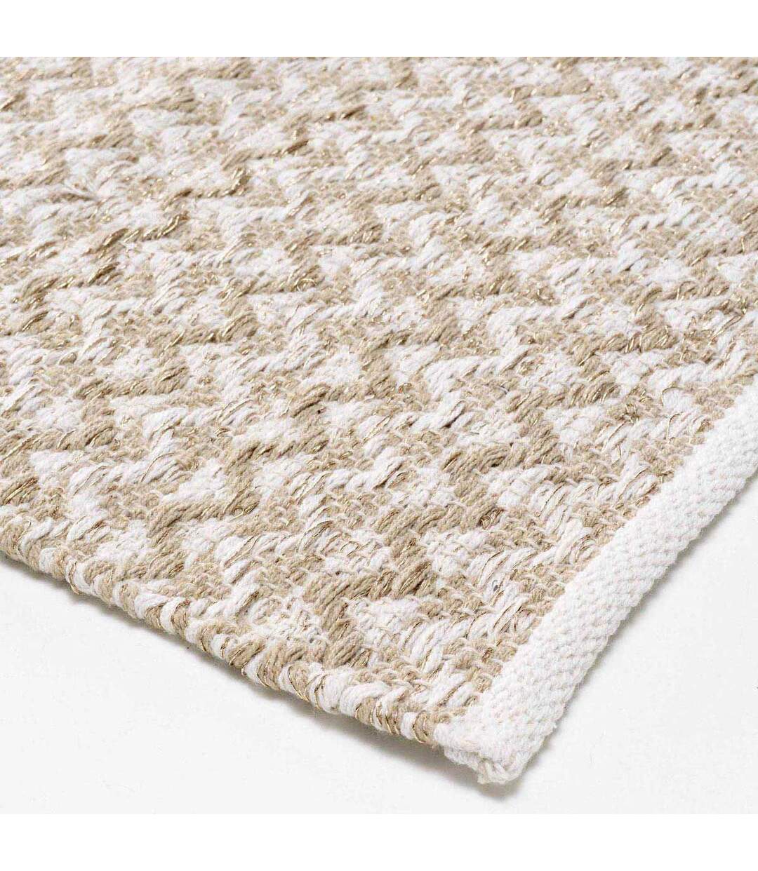 Tapis Déco Fantaisie Belem 60x90cm Naturel-2