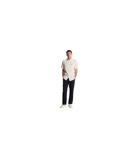Chemise Motif/style Rayures Texturées Homme Blanc Lyle & Scott