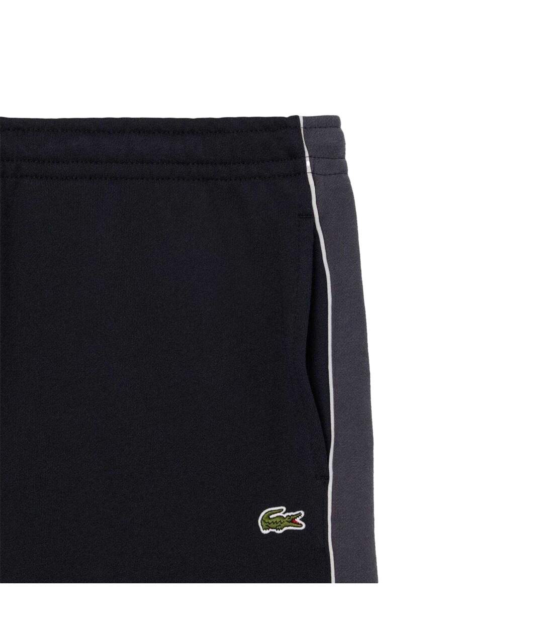 Short Motif/style Rayure Latérale Homme Noir Lacoste-3