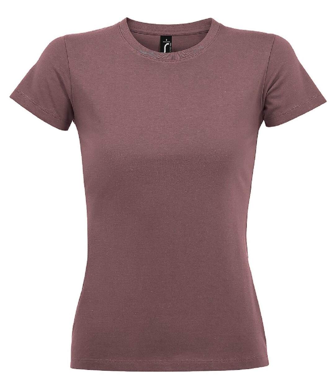 T-shirt manches courtes - Femme - 11502 - vieux rose