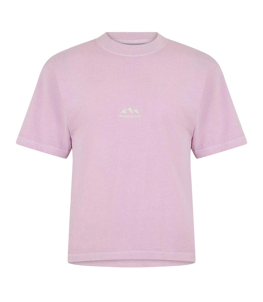 T-shirt Motif/style Logo Adulte Lilas Humanrace-1