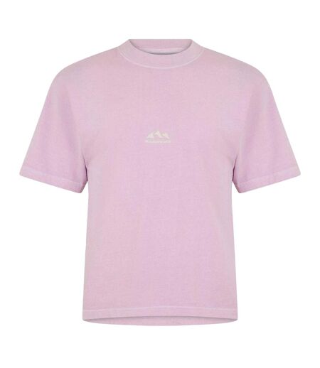 T-shirt Motif/style Logo Adulte Lilas Humanrace
