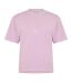 T-shirt Motif/style Logo Adulte Lilas Humanrace-1