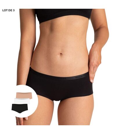 Lot de 3 boxers femme Ecopack Basic