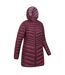 Mountain Warehouse Womens/Ladies Florence Long Padded Jacket (Burgundy) - UTMW1641