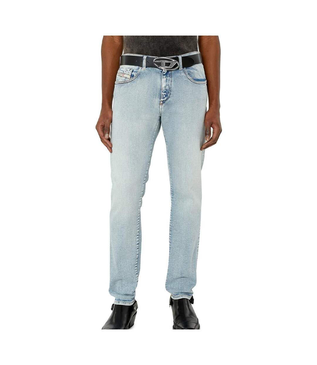 Jean Slim Fit Bleu Clair Homme Diesel 2019 A03562 - 29-1