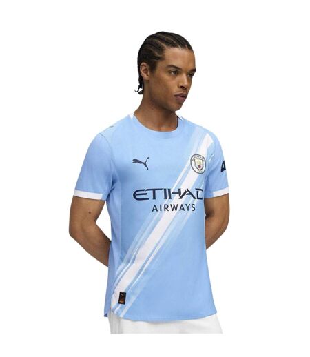 Mens Authentic 25/26 Manchester City Fc Home Jersey Blue Puma