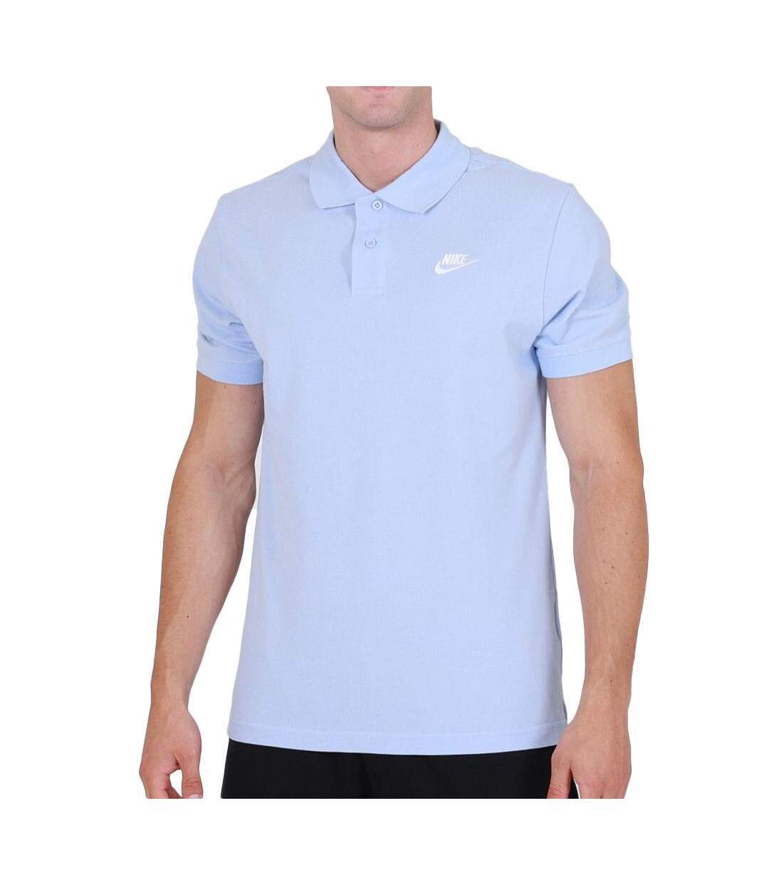 Polo Bleu Homme Nike Club Essentials - M-1