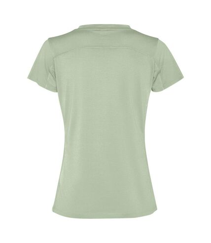 T-shirt slam femme vert brume Roly Roly