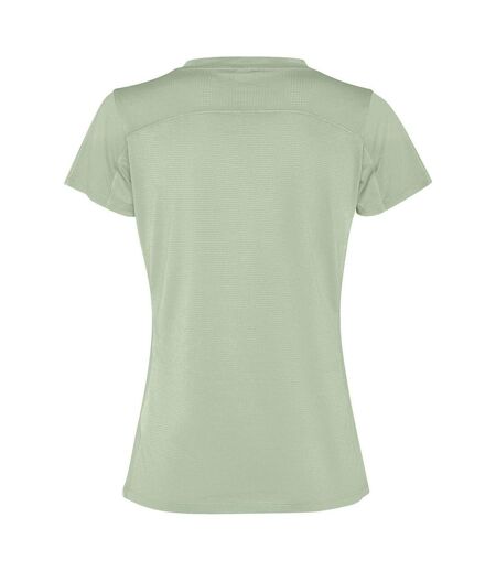 T-shirt slam femme vert brume Roly