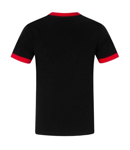 Mens United Wembley 1958 Crest T-shirt Black Fan Originals
