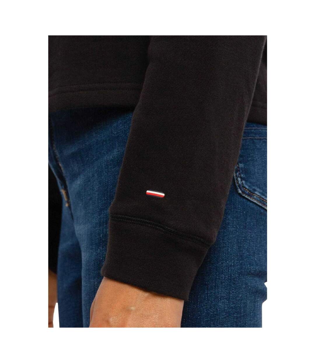 Sweat Motif/style Logo Femme Noir Tommy Hilfiger-4