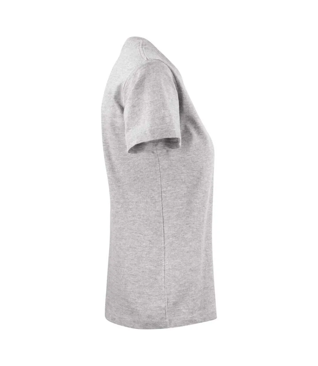 T-shirt Heavier Pro Femme Gris Chiné Printer-4