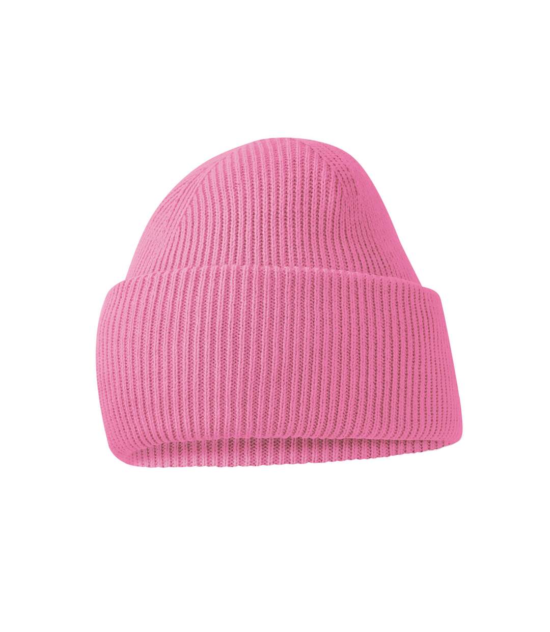 Bonnet Classic Adulte Vrai Rose Beechfield-2