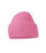 Bonnet Classic Adulte Vrai Rose Beechfield-2