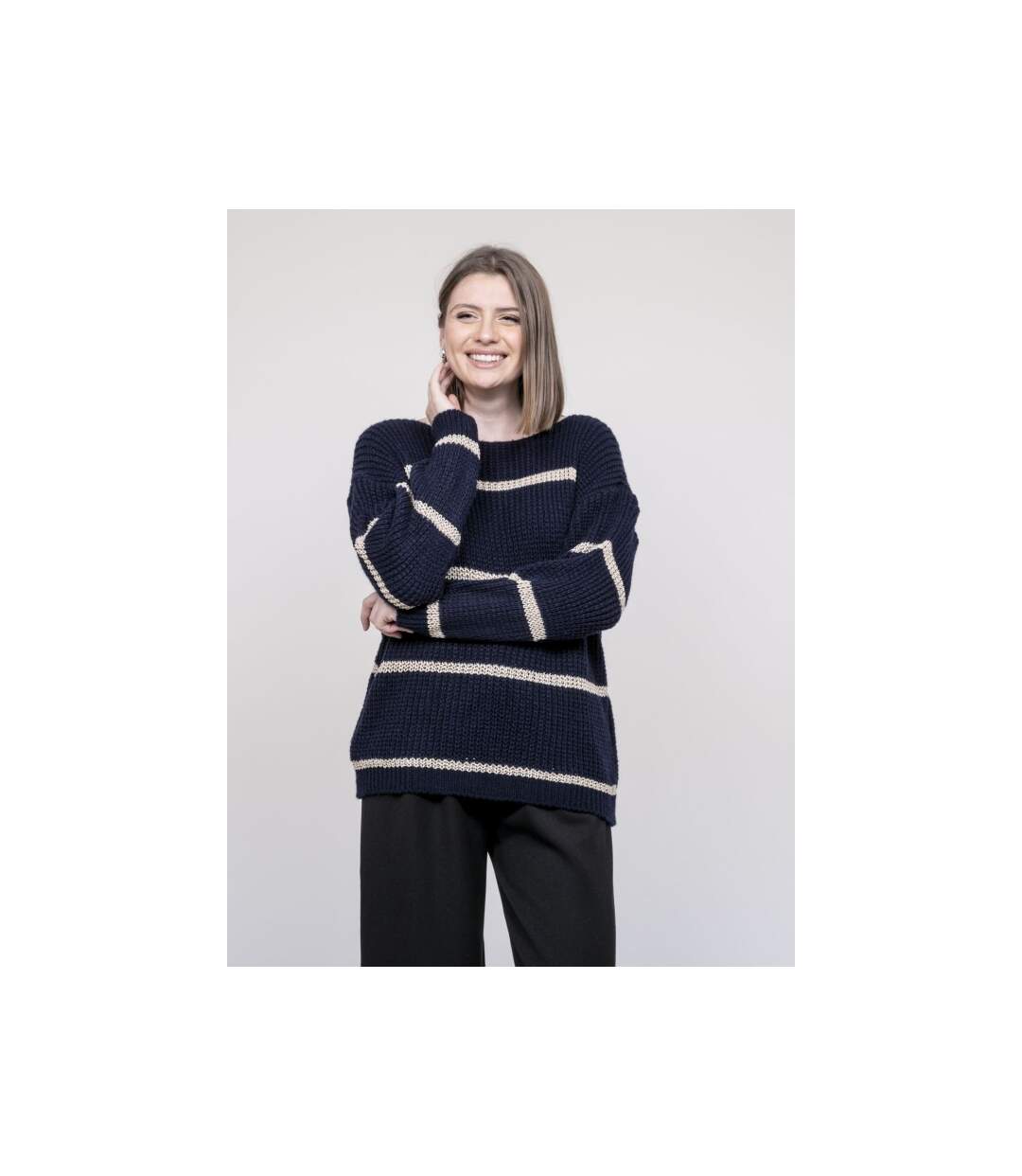 Pull rayures KASTELLA - Dona X Lisa-1