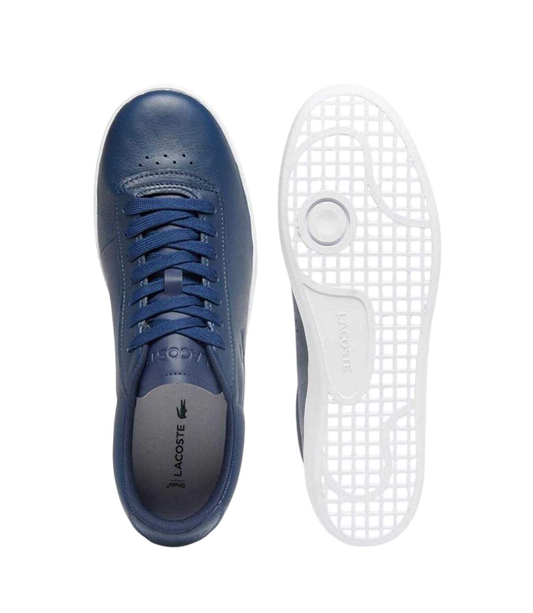 Baskets Baseshot Homme Bleu Marine Blanc Lacoste-4