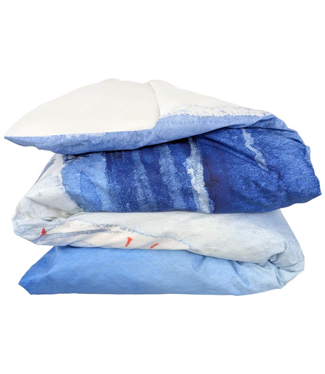 Housse de couette percale de coton collection REGATE-1