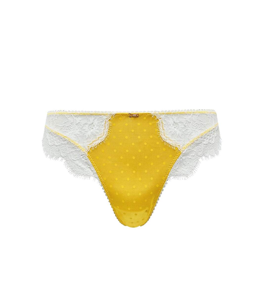 Tanga jaune Delice