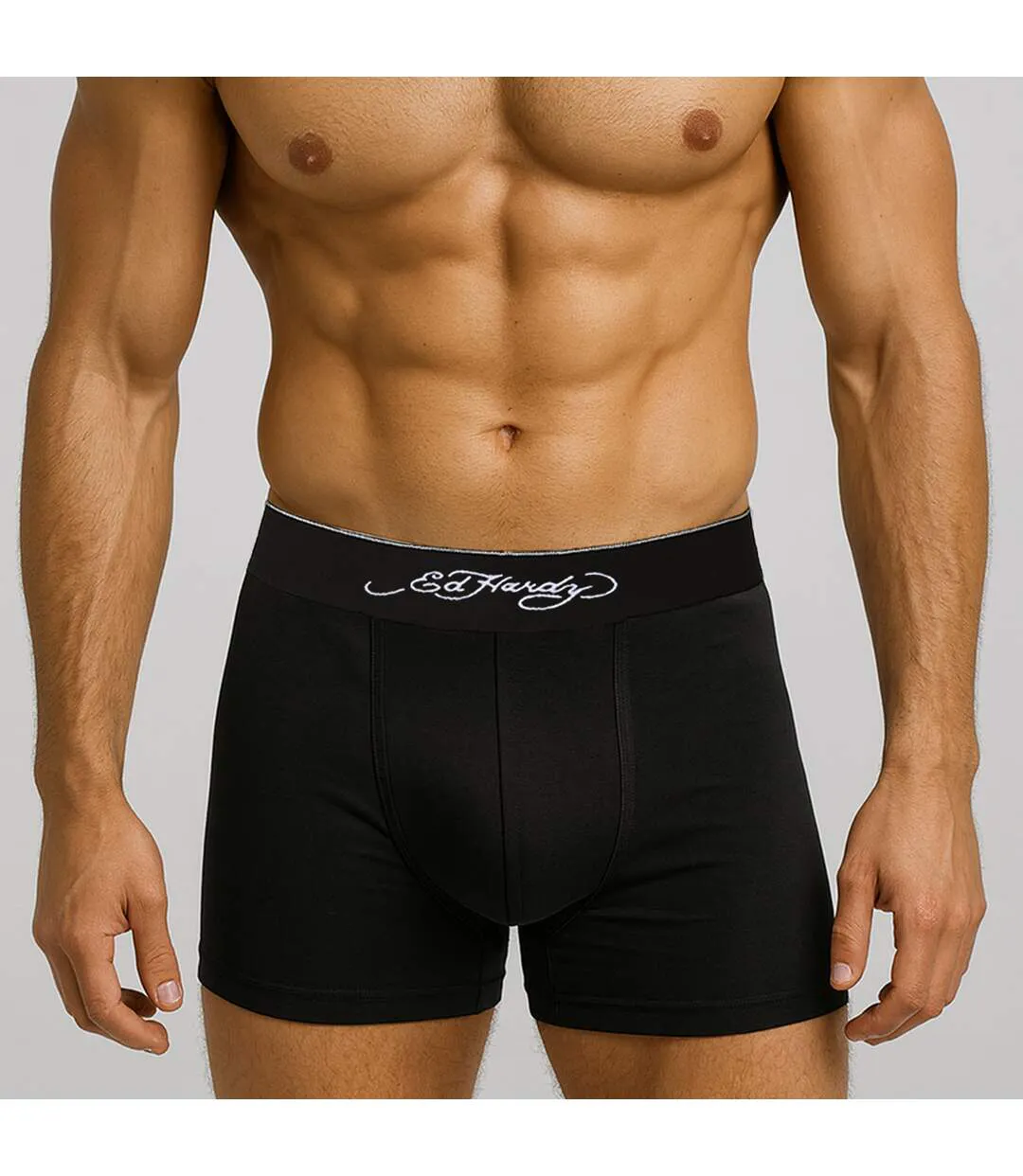 Ed Hardy - Lot de 5 Caleçons Homme Coton Respirant Confort - Collection Arjin-4
