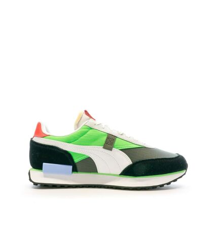 Baskets Blanches/Vertes Homme Puma Future Rider Play On