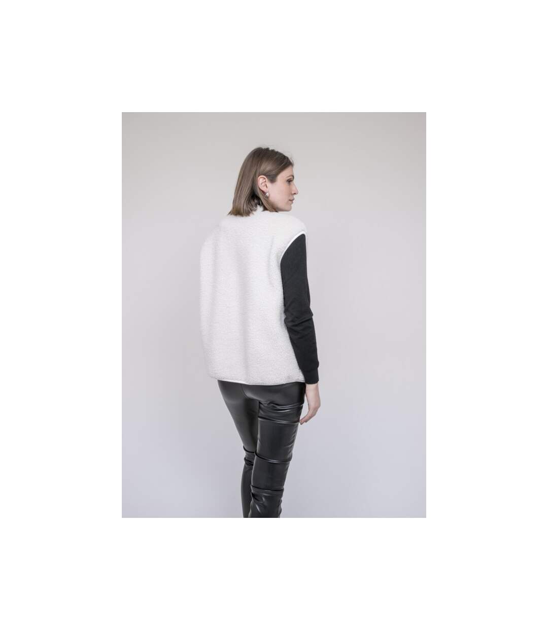 Gilet sans manche sherpa UDOLMA - Dona X Lisa-2