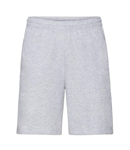 Fruit of the Loom Mens Lightweight Shorts (Heather Grey)