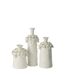 Vase Fleur en Céramique Yucca 31cm Blanc-2