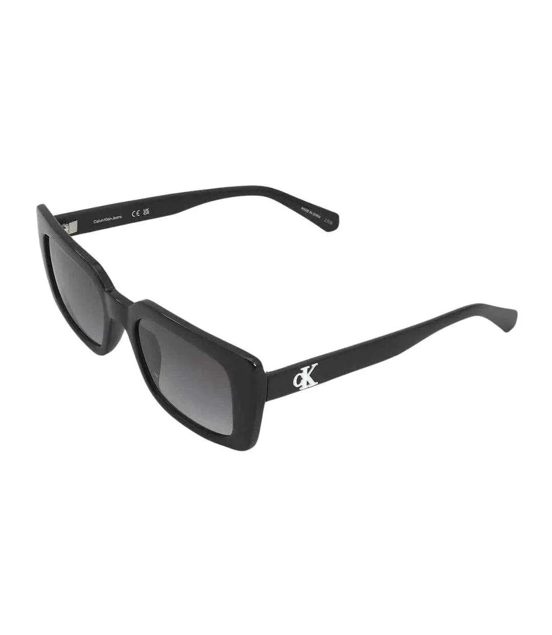 Womens/ladies Ckj22606 001 Sunglasses One Size Black Grey Calvin Klein-1