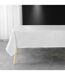 Nappe Jacquard Plumette 140x240cm Blanc-1