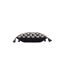 Coussin Déco à Pompons Tosane 45x45cm Noir-2