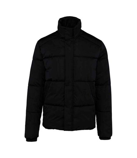 Mens recycled down jacket black Native Spirit